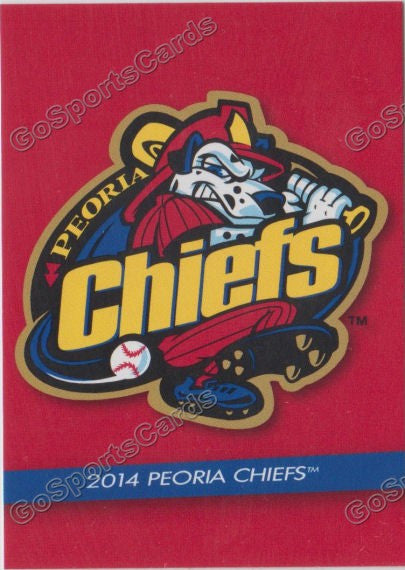 2014 Peoria Chiefs Header Checklist