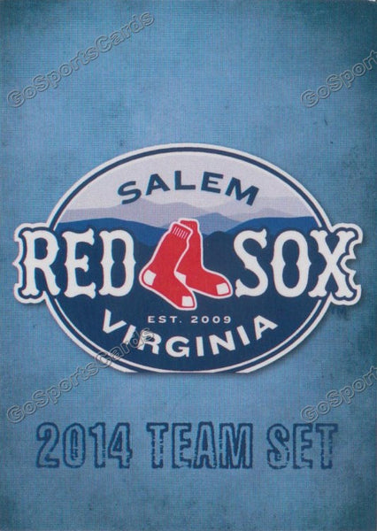 2014 Salem Red Sox Header Card
