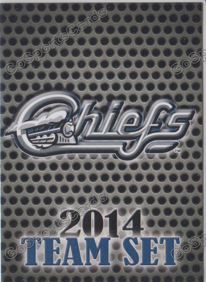 2014 Syracuse Chiefs Checklist Header