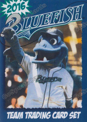 2016 Bridgeport Bluefish Header Checklist BB Mascot