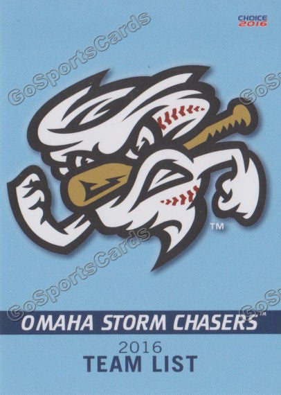 2016 Omaha Storm Chasers Header Checklist