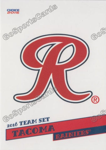 2016 Tacoma Rainiers Header Checklist