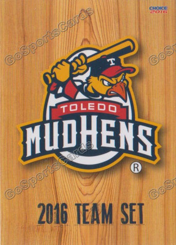 2016 Toledo Mud Hens Header Checklist