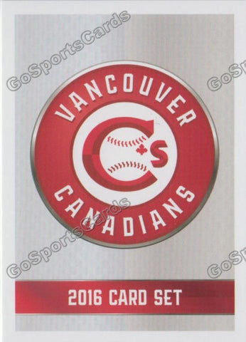 2016 Vancouver Canadians Header Checklist