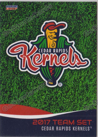 2017 Cedar Rapids Kernels Header Checklist