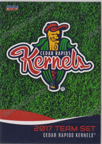 2017 Cedar Rapids Kernels Header Checklist