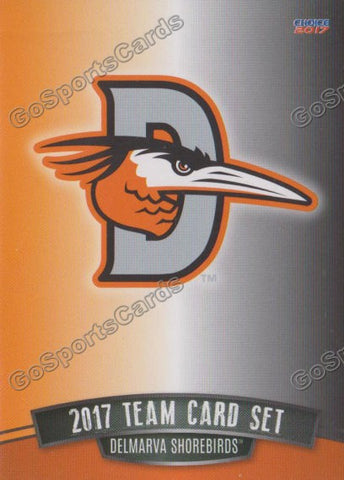 2017 Delmarva Shorebirds Header Checklist