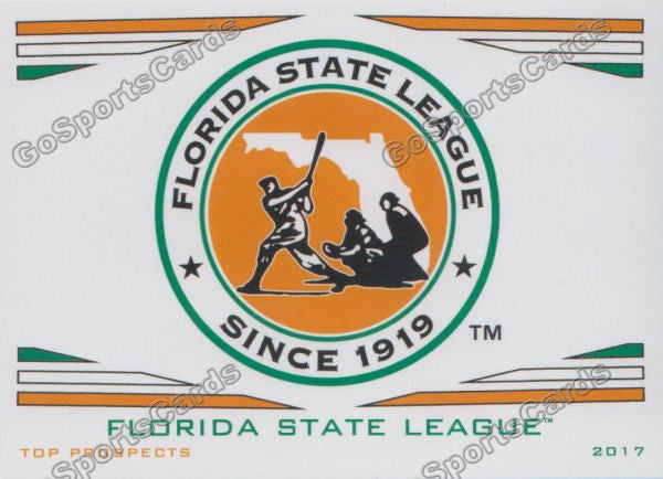 2017 Florida State League Top Prospect FSL Header Checklist