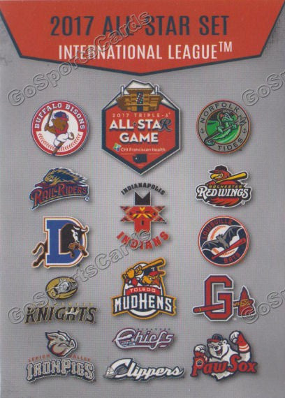 2017 International League All Star Header Checklist