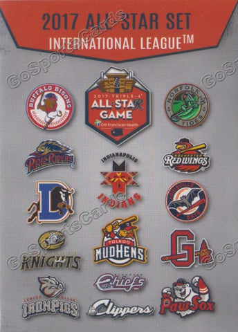 2017 International League All Star Header Checklist
