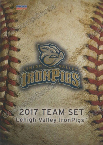 2017 Lehigh Valley IronPigs Header Checklist