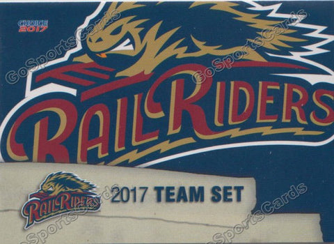 2017 Scranton Wilkes Barre RailRiders Header Checklist