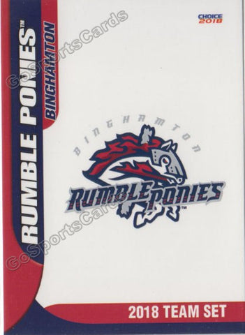 2018 Binghamton Rumble Ponies Header