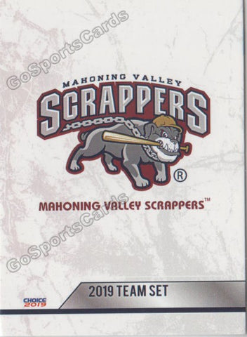 2019 Mahoning Valley Scrappers Header Checklist