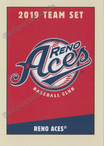 2019 Reno Aces Header Checklist