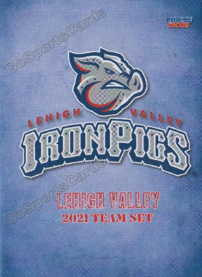 2021 Lehigh Valley Ironpigs Header Checklist