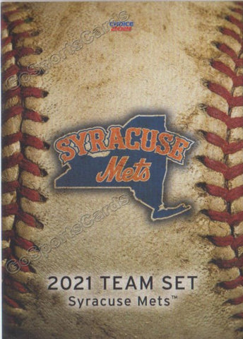 2021 Syracuse Mets Header Checklist