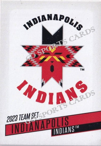 2023 Indianapolis Indians Header Checklist