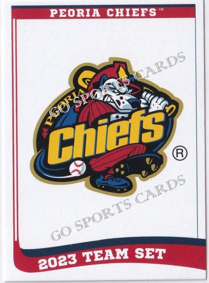 2023 Peoria Chiefs Header Checklist