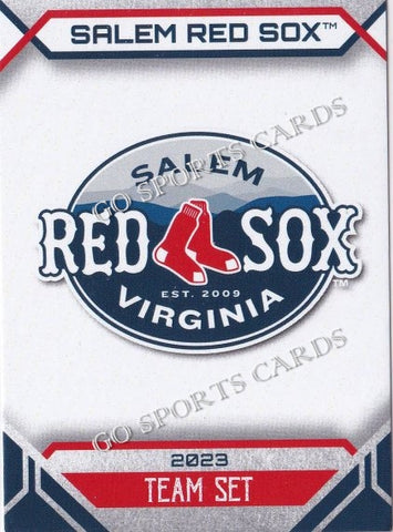 2023 Salem Red Sox Header Checklist