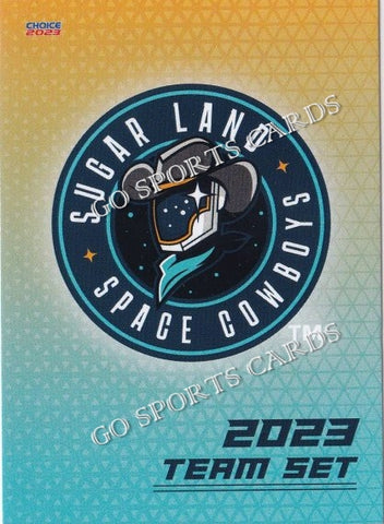 2023 Sugar Land Space Cowboys Header Checklist