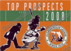 2008 Florida State League Top Prospects Header Card