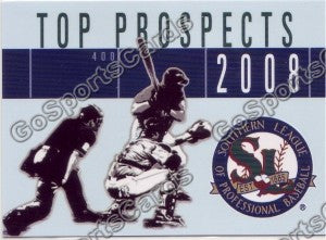 2008 Southern League Top Prospects Header Card