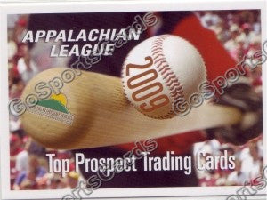 2009 Appalachian League Appy Top Prospect Header Card