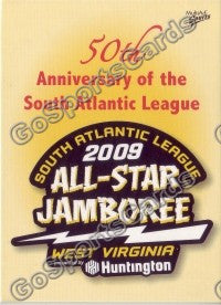 2009 South Atlantic League SAL Top Prospect Header Card