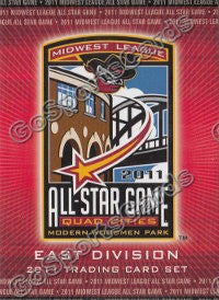 2011 MidWest League All Star East Header Card