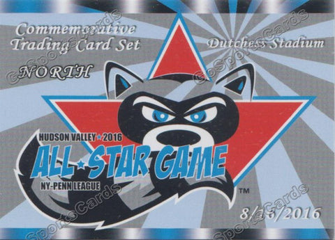 2016 New York Penn League All Star NYPL N Header Checklist