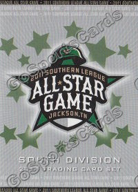 2011 Southern League All Star South Division Header Card