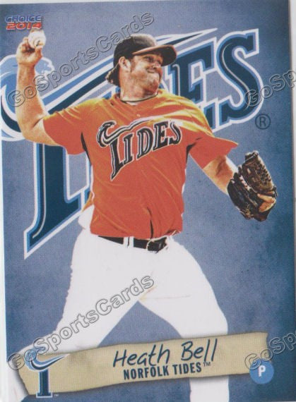 2014 Norfolk Tides Heath Bell