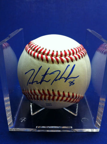 Heath Hembree Signed Baseball Auto