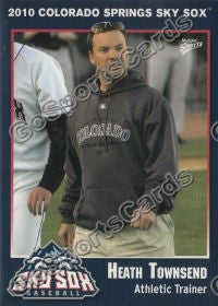 2010 Colorado Springs Sky Sox Heath Townsend