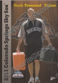 2011 Colorado Springs Sky Sox Heath Townsend