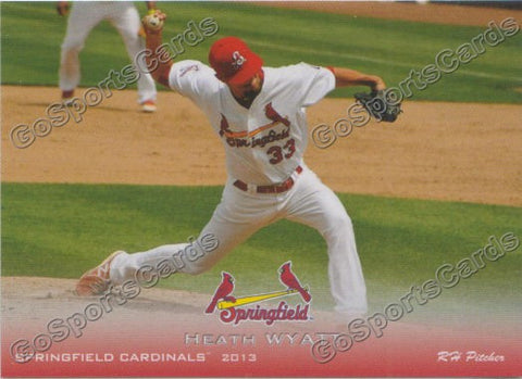 2013 Springfield Cardinals Heath Wyatt