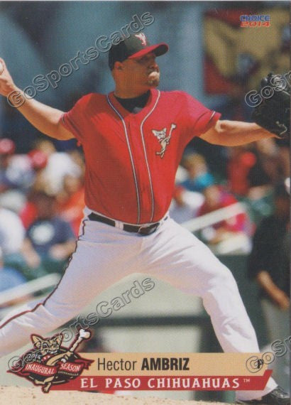 2014 El Paso Chihuahuas Hector Ambriz