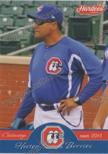2013 Chattanooga Lookouts Hector Berrios