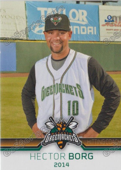 2014 Augusta Greenjackets Hector Borg