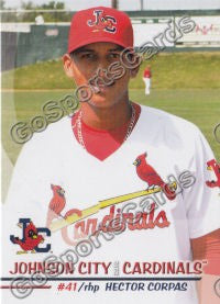 2010 Johnson City Cardinals Hector Corpas