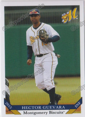 2015 Montgomery Biscuits Hector Guevara