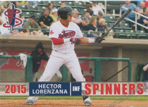 2015 Lowell Spinners Hector Lorenzana