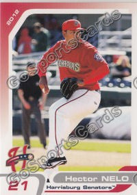 2012 Harrisburg Senators Hector Nelo