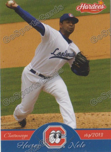2013 Chattanooga Lookouts Hector Nelo