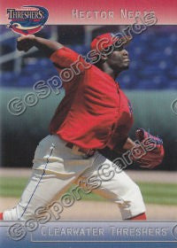 2012 Clearwater Threshers Hector Neris