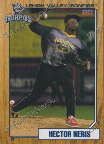 2014 Lehigh Valley IronPigs 2nd Hector Neris