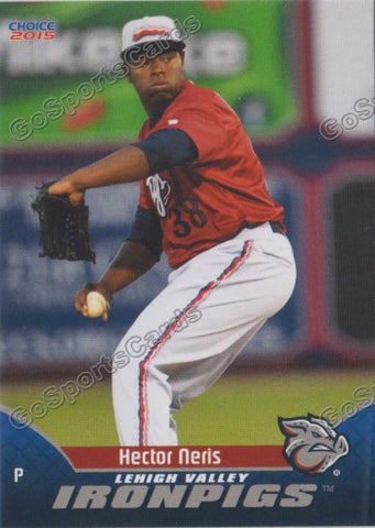 2015 Lehigh Valley IronPigs Hector Neris 1st