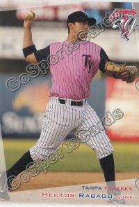 2012 Tampa Yankees Hector Rabago