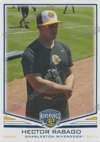 2017 Charleston RiverDogs Hector Rabago